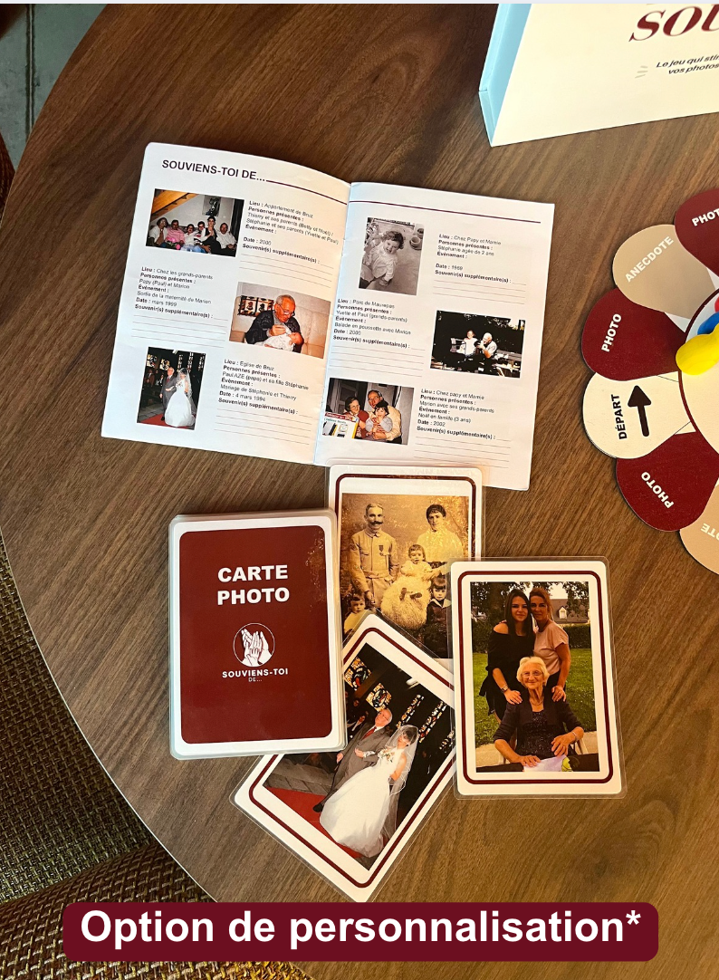 Jeu "La vie en souvenirs"