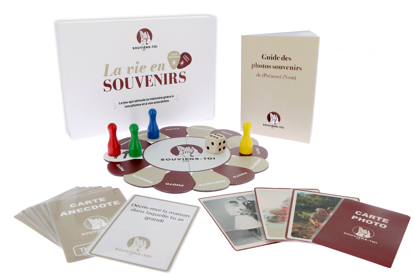 Jeu personnalisé "La vie en souvenirs"